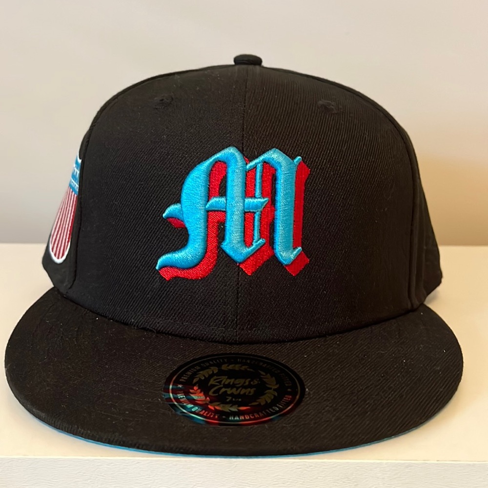 Miami Giants Rings & Crwns Team Fitted Hat - Black